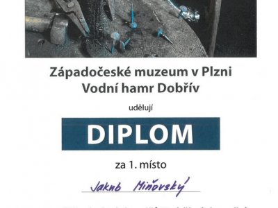  Umělecký kovář-diplom